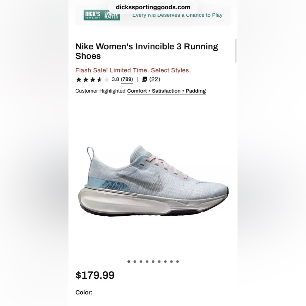 Women’s Nike ZoomMX Invincible Run FK3